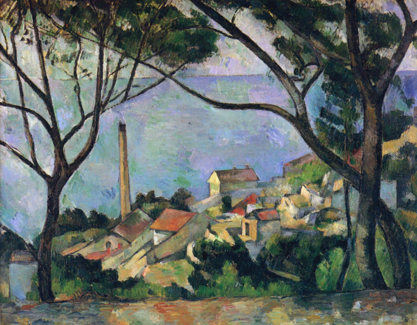 Paul Cezanne - Marea la L'Estaque
